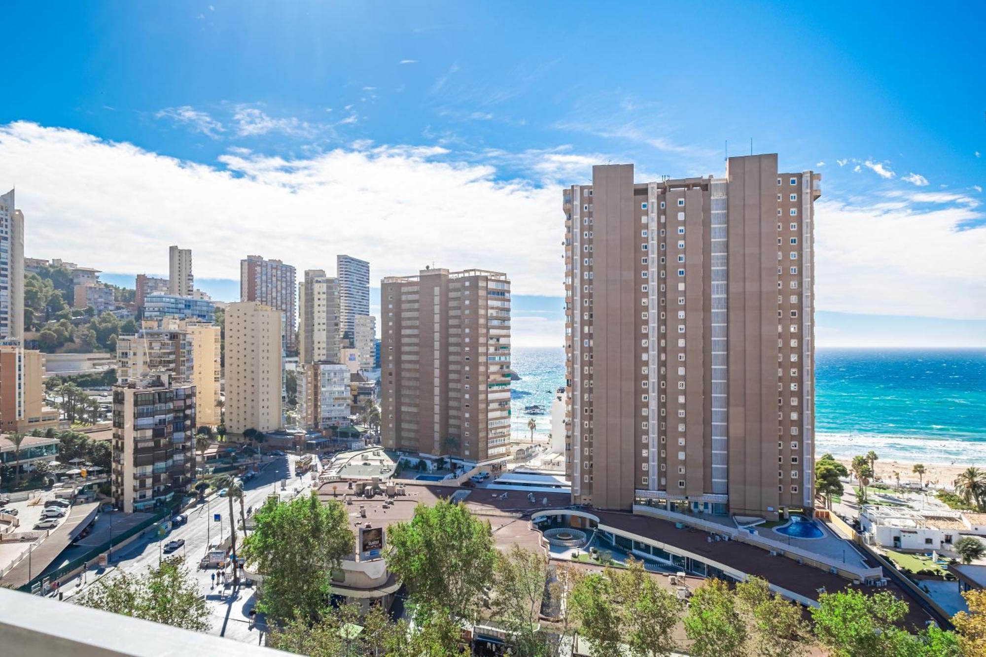 Albatros Deluxe 15-6 Apartment Levante Beach Benidorm Bagian luar foto