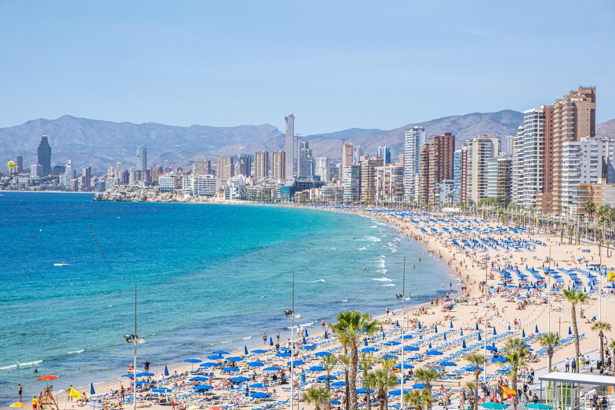 Albatros Deluxe 15-6 Apartment Levante Beach Benidorm Bagian luar foto